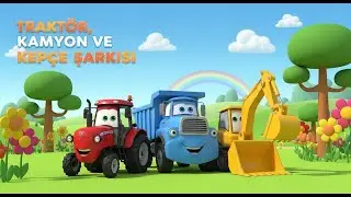 TRAKTÖR ,KAMYON ,KEPÇE #KamyonTraktörKepçe #ÇocukŞarkıları#İşMakineleri#İşMakineleriŞarkısı