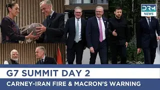 G7 Summit Day 2 Highlights: Carney Targets Iran, Russia &mdash; Macron, Modi, Sheinbaum Make Waves | AQ1B