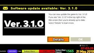 Ver. 3.1.0  Patch ➡ Smash Ultimate
