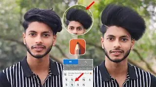 Autodesk Hair Editing Step By Step || Autodesk Sketchbook Hair Editing
