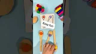 Match the Pom-Poms! 🍭 Fun Color Game for Toddlers
