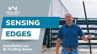 How to Install Sensing Edges on Bi-Folding Gates | Wallace Perimeter Security