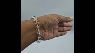 Bracelet en Quartz clair et Labradorite par Shivshakti