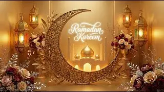 Ramadan Kareem 2026 🌙 Peaceful Ramadan Night | Islamic Background Ambience