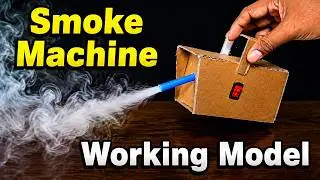 smoke machine working model for science project exhibition - innovative - creative | DIY pandit