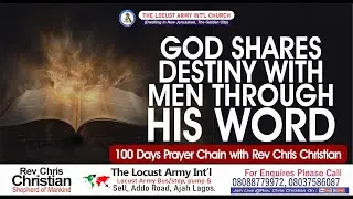 Rev. Chris Christian |  God Shares Destiny With Men Through His Word