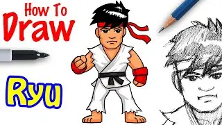 How to Draw Ryu | Street Fighter