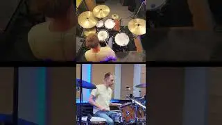 Laying down a groove. Wait for the splash... #drums #splash #cymbals