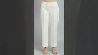 White straight pants #musthave #summermusthave #readytowear #summerclothing #clothingbrand