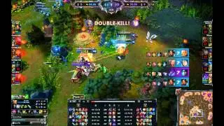 League of Legends T2xD Never give up [One Teamfight for Win]