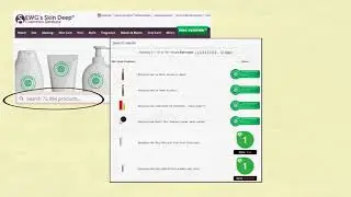 Using EWG's Skin Deep Database