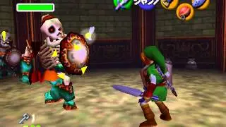 The Legend of Zelda: Ocarina of Time - Stalfos Battle