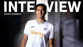 Swansea City complete transfer of Marko Stamenić | First Interview