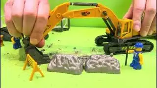&lrm;رسوم متحركة بالألعاب  卡通玩具 Cars,Police,Moto/ Tractor,Crane toys/Трактор, Подъемный кран/Aquarium