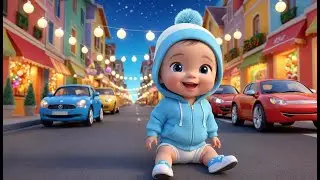 Baby Cars New Year Light Parade | Fun Action & Learning Video for Toddlers