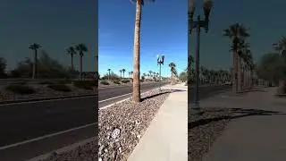 Riding the bike on south estrella parkway ( in GoodYear, AZ )