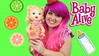 Baby Alive Snackin' Sara Doll | TOY REVEW | KiMMi THE CLOWN