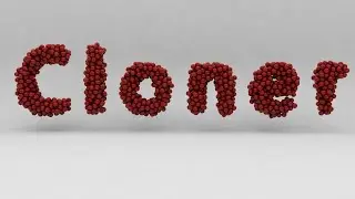 [Cinema 4D] Cloner [Tutorial]