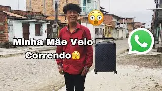 TROLLEI MINHA M&Atilde;E DIZENDO QUE FUI PRA BEM LONGE !!