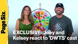 Joey Graziadei and Kelsey Anderson react to 'DWTS' season 34 cast