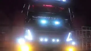 Police PA system on a Volvo