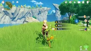 Berry: Location Spot & Farm Route at Dawn Winery - Genshin Impact