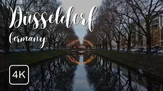 Walking around Altstadt on a Cloudy Winter Afternoon [Düsseldorf Diaries] - 4K Walking Tour