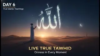 Master Your Tawhid: Living the Oneness of Allah Daily | True Islamic Teachings Day 6