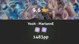 osu!cursordance | Yooh - MariannE [Collab] +HDDT {9.6⭐}