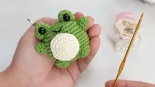 Tutorial Amigurumi Ranita Llavero Para Principiantes F&aacute;cil y R&aacute;pido