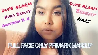 Primark Make-up🛍💄| First Impression| Make-up Tutorial💄| Dupes zu Huda Beauty, Abh, Benefit, Nars