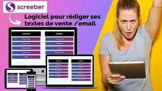 🔥 Screeber logiciel de copywriting unique : offre de lancement sp&eacute;cial + bonus masterclass ! 🔥