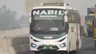 SR Hyundai ঝগড়ের গতিতে দুলনি দিতে দিতে চলে গেলো | Luxurious Buses Of Bogura | Highway Bus Lover 