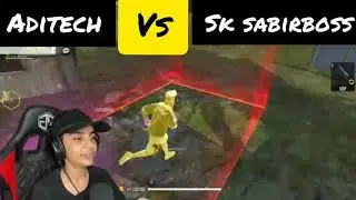 Aditech VS SK sabir boss op 💥