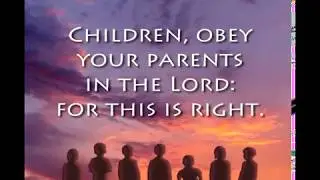 Ephesians 6:1&ndash;3