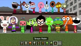 Sprunki OC Robin (TTG) Added in Minecraft PE