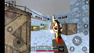 My op aim skills|Playing a gun game|Real-Anti terrorist