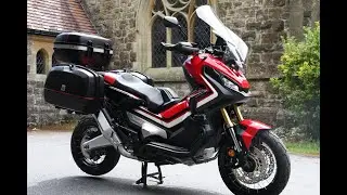 Fully Loaded for Touring Commuting with Givi Accessories 2018 Honda X ADV750 with only 700 miles