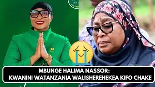 KWANINI Watanzania Walisherehekea Kifo Cha Mbunge Wa CCM Halima Nassor