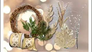 Let’s do a live unboxing of the opulent, pearl and champagne wreath kit from @tmigifts
