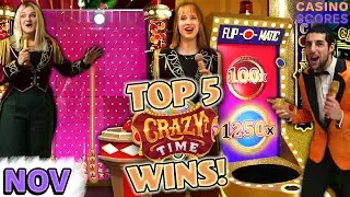 Crazy Time Big Wins - Best of November 2025