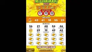 Milliardario #grattaevinci #slot #premios #numerifortunati