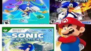 My game collection part 3 Sonic Physical games