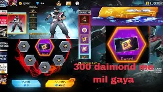 NEW BOOYAH PASS RING EVENT 1 SPINTRICK - TOTAL KITNA DIAMONDLAGEGA? | FREE FIRE NEW EVENT