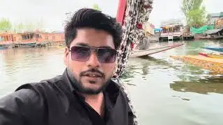 Shikara ride first time Dal lake Kashmir || Delhi to Kashmir || #travel #video #viralvideo 