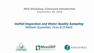 002_MS4 Outfall Inspection Water Quality Sampling
