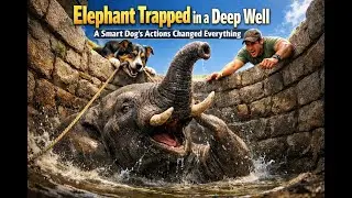 Elephant Trapped in a Deep Well &mdash; A Smart Dog&rsquo;s Actions Changed Everything