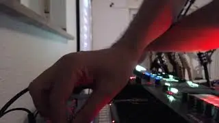 Live Hardware Jam   trance novation circuit, roland mx   1, tb   3, korg volca fm, boss rc 300, samp