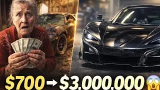 Grandma Sold This for $700&hellip; It Was a $3,000,000 Hypercar 😱 | ASMR