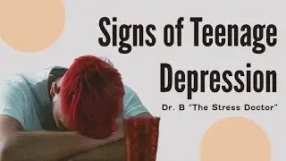 Signs Of Teenage Depression